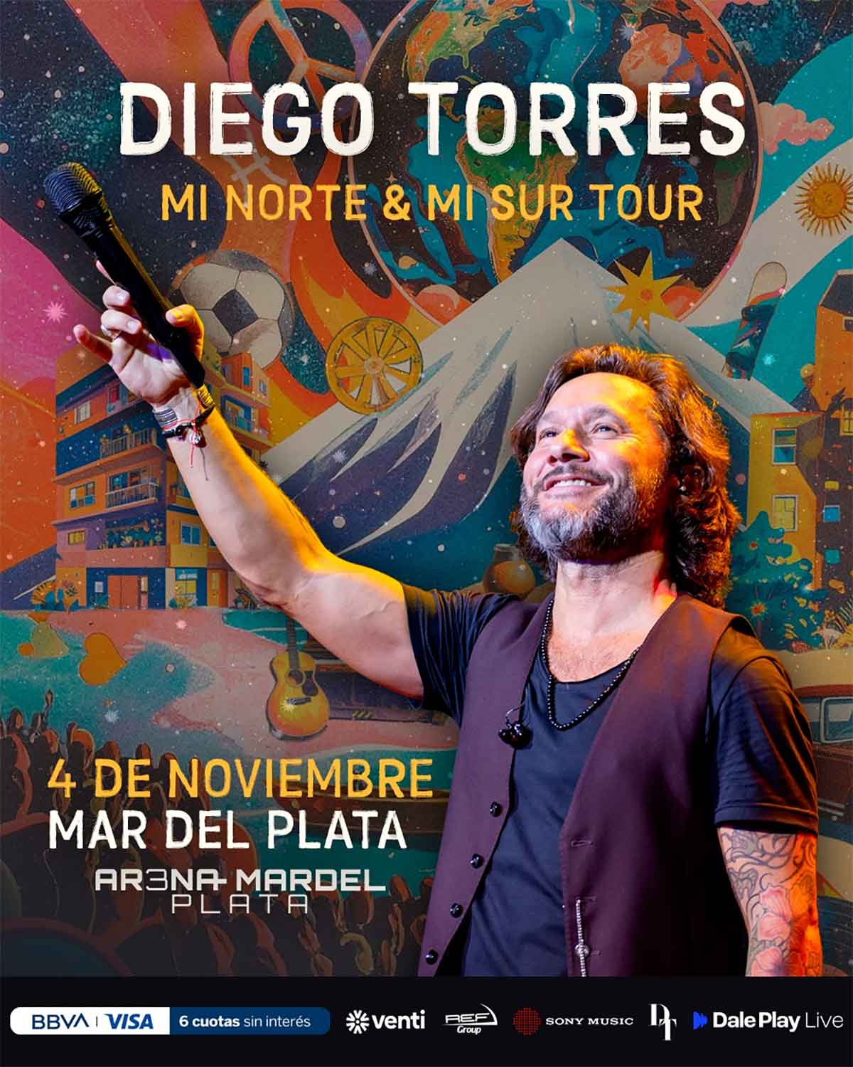 Diego Torres en Mar del Plata