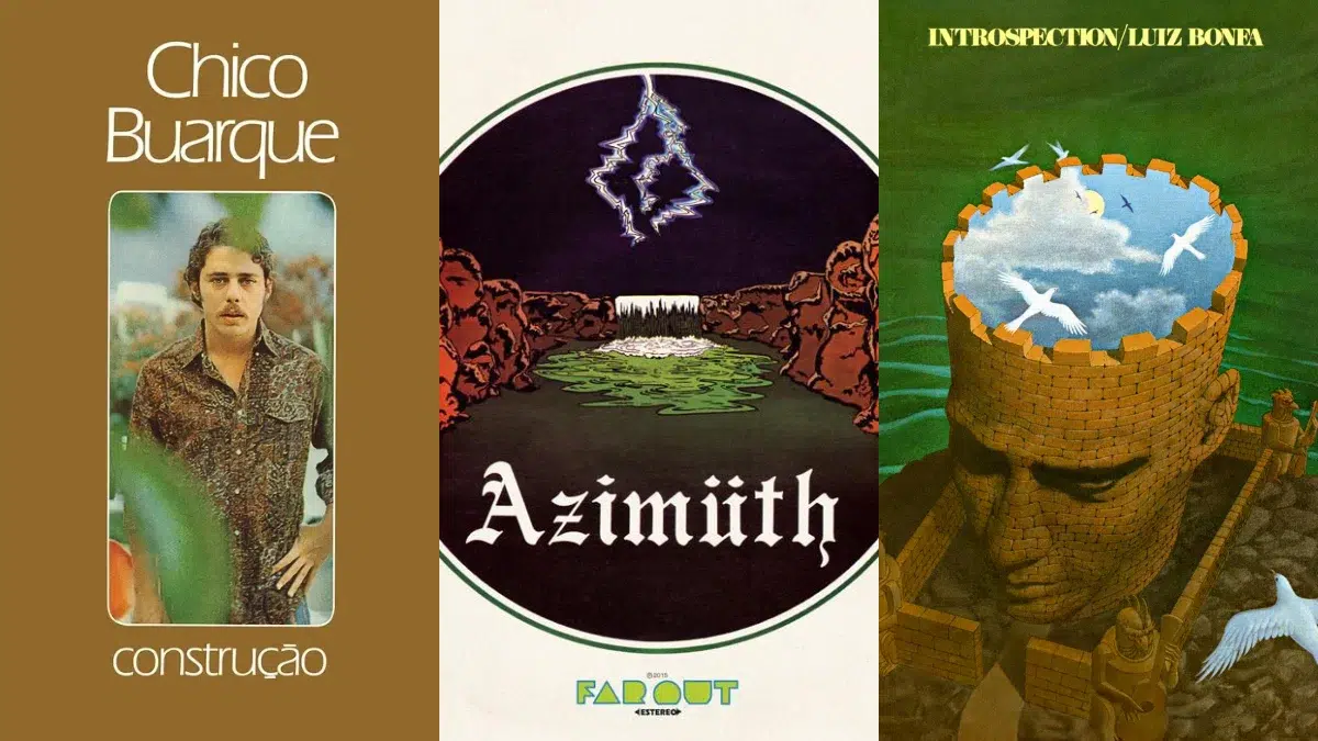 Los 10 mejores discos brasileños de los años 70 según la crítica Chico Buarque - Construção (1971) / Azymuth - Azimüth (1975) / Luiz Bonfá - Introspection (1972)
