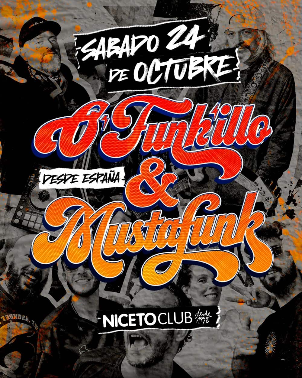 Mustafunk + O´funk´illo en Niceto Club