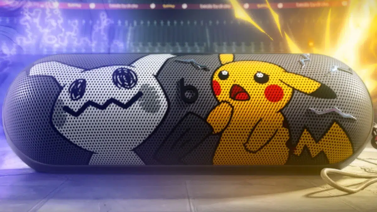 Pokémon y Beats lanzaron un parlante inspirado en Pikachu y Mimikyu