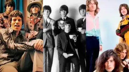 The Rolling Stones / The Beatles / Led Zeppelin